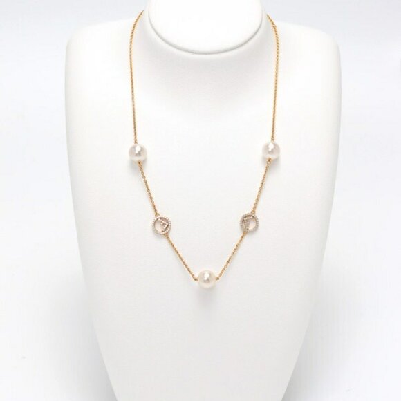 FENDI Gold Pearl Necklace - Picture 2 of 6